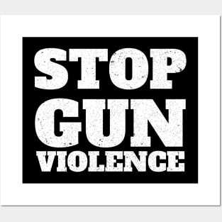 Stop Gun Violence Posters and Art